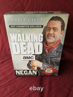 Gentle Giant The Walking Dead NEGAN SDCC 2017 Exclusive Mini Bust #6/350 Low #