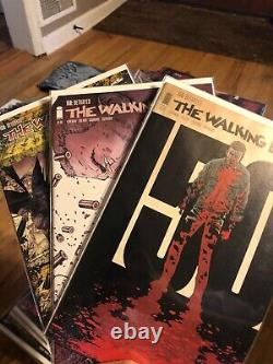 HUGE the walking dead comic lot complete series single issues 103-193 + keys