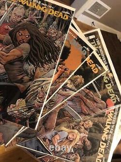 HUGE the walking dead comic lot complete series single issues 103-193 + keys