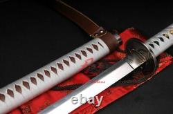 Hand made Walking Dead Sword-Michonne's katana 9260 spring steel blade sharp