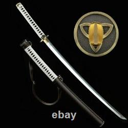 Handmade Walking Dead Michonne Katana Real Japanese Samurai Swords Sharp Blade