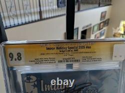 IMAGE HOLIDAY SPECIAL CGC 9.8 SS signed Kirkman sketched by Charlie Adlard RARE