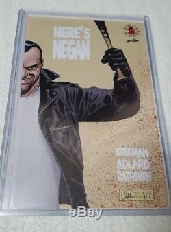 Image Comics 25th THE WALKING DEAD HERE'S NEGAN 1 Variant Cover Limited