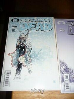 Image Comics The Walking Dead #7 2nd Print, #8 1st Print, & #9 Early Issues