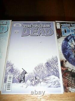 Image Comics The Walking Dead #7 2nd Print, #8 1st Print, & #9 Early Issues