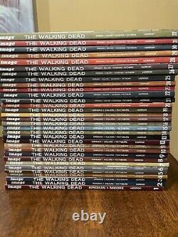 Image Comics The Walking Dead Vol 1-32 Complete TPB Set Kirkman 32 Trades! 1-193