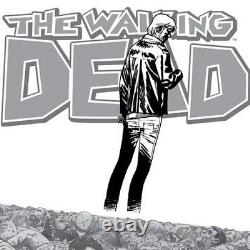 Image Comics' the WALKING DEAD #100 1200 B&W WRAP Sketch Variant 1st NEGAN GLEN