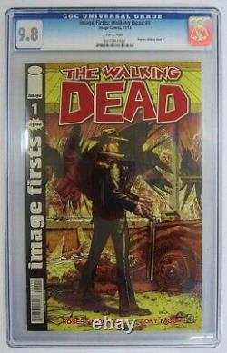 Image Firsts Walking Dead #1 Image Comics 11/15 CGC Graded 9.8