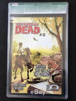 Image The Walking Dead #1 CGC 9.6 Qualified Grade Signed by Robert Kirkman