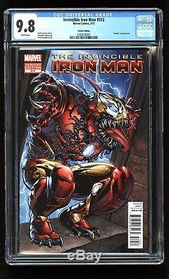 Invincible Iron Man 512 CGC 9.8 150 Stroman Venom variant Marvel