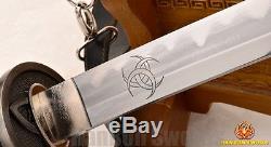 Japanese Samurai Katana Walking Dead Zombie Michonne's Sword Kobuse Blade Sharp