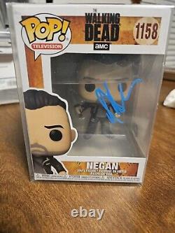 Jeffrey Dean Morgan SIGNED Funko POP! Walking Dead #1158 -NEGAN- Beckett Cert