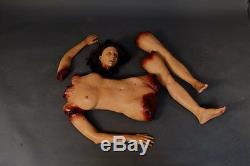 Life Size Autopsy Body Halloween Prop The Walking Dead Corpse & Decoration
