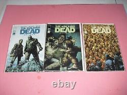 Lot 36 Walking Dead Deluxe Finch variant set ranging 1-50 NM! Image 2 3 4 5 6 7