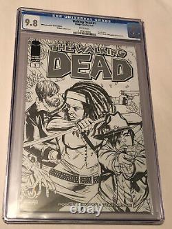 Lot of x10 Walking Dead #1 Variant Comics CGC 9.8 Graded + #115 Signed by Adlard