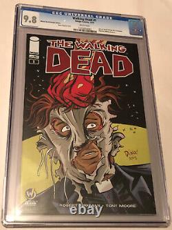 Lot of x10 Walking Dead #1 Variant Comics CGC 9.8 Graded + #115 Signed by Adlard