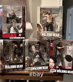 MCFARLANE THE WALKING DEAD DELUXE 10 INCH Complete Collection