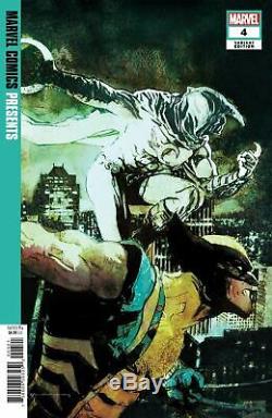 Marvel Comics Presents #4 150 Sienkiewicz Variant Wolverine Moon Knight Spider
