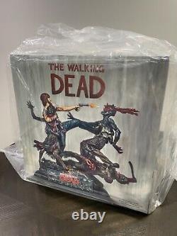 McFarlane The Walking Dead Rick Grimes Resin Statue Figure with signed COA SEALED