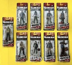 McFarlane Walking Dead 90 Figures Complete Series 1-10 Set Lot Exclusive + BONUS