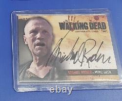 Michael Rooker Walking Dead Autograph Card