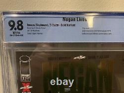 Negan Lives! #1 Gold Foil Variant The Walking Dead CBCS 9.8