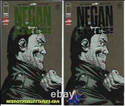 Negan Lives 1 Gold & Silver 2 Book Lot Image Comics 2020 1st Prints Actual Scans
