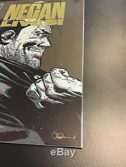 Negan Lives #1 Gold Variant Robert Kirkman Walking Dead New And Rare