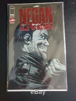 Negan Lives #1 Red Foil Exclusive Variant Walking Dead Kirkman