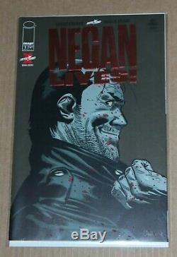 Negan Lives 1 Red Foil Variant Cover Skybound Image Comics Walking Dead Kirkman