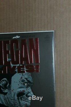 Negan Lives 1 Red Foil Variant Cover Skybound Image Comics Walking Dead Kirkman