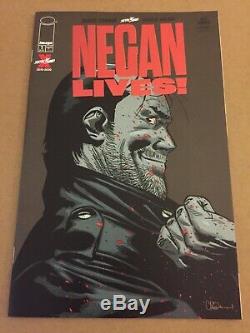 Negan Lives #1 Red Foil Variant Image Walking Dead Robert Kirkman RARE LIMITED