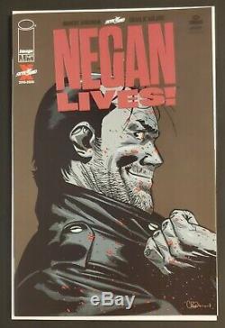 Negan Lives #1 Red Foil Variant Rare Walking Dead Kirkman