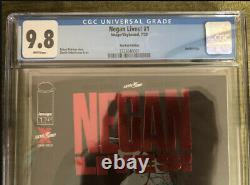 Negan Lives! #1 Ruby Red Foil Variant CGC 9.8 NM/MT Rare Walking Dead 500