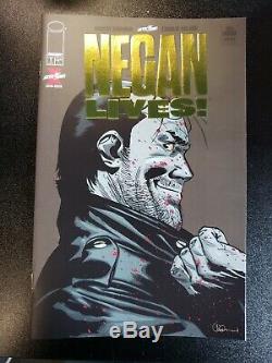 Negan Lives! Walking Dead Gold Foil Image One Per Store Variant