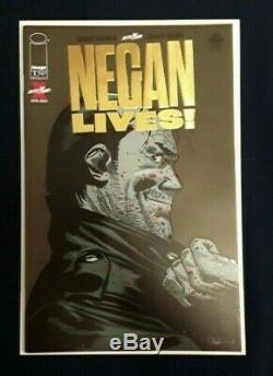 Negan lives issue 1 Gold varient comic