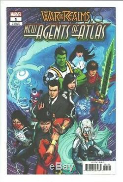 New Agents of Atlas #1 War of the Realms 150 Variant NM