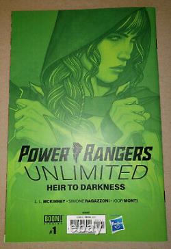 POWER RANGERS UNLIMITED HEIR TO DARKNESS 150 Jenny Frison Boom Virgin Variant