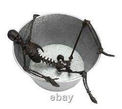 Pottery Barn Halloween Extra Large Walking Dead Skeleton Bath Party Bucket