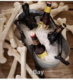 Pottery Barn Walking Dead Skeleton Bath Bucket Halloween-Brand New-Never Opened
