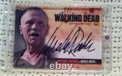 RARE! Walking Dead Season 1 Autograph Card A13 Michael Rooker as Merle Dixon
