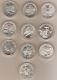 Rare Zombucks 10 Coin Silver Set Walking Dead Sold Out Apocalypse Zombies