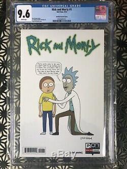 REDUCED Rick and Morty 1 CGC 9.6 150 Roiland Variant VERY RARE NM+