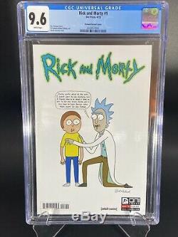 Rick And Morty #1 1st print 150 cover D Roiland CGC 9.6
