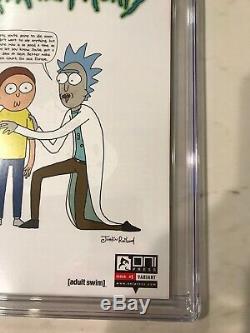 Rick And Morty #1 CGC 9.6 150 Incentive Variant Justin Roiland NM+ Grail
