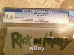 Rick And Morty 1 CGC 9.6 150 Roiland Variant Free Shipping