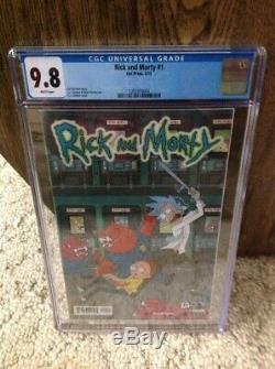 Rick And Morty 1 Lot CGC 9.8 First Print And 150 Variant