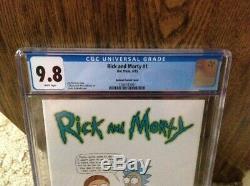 Rick And Morty 1 Lot CGC 9.8 First Print And 150 Variant