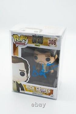 Rick Walking Dead Funko Pop Signed #306
