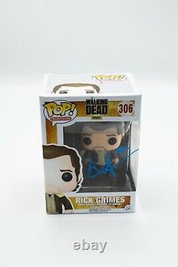 Rick Walking Dead Funko Pop Signed #306
